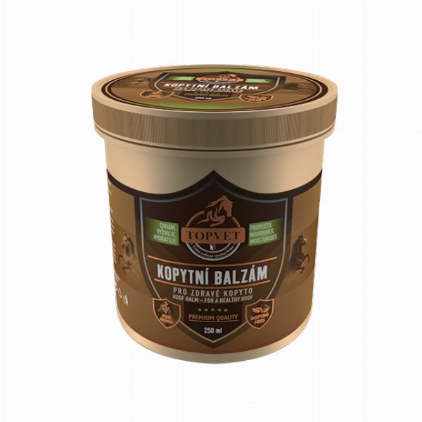 TOPVET Kopytní balzám pro zdravé kopyto 250ml
