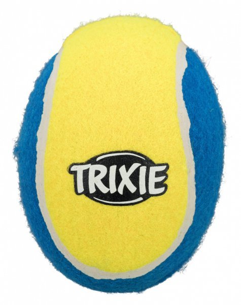 Tenisový ragby míč modro-žlutý TRIXIE 12 cm