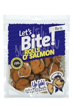 BRIT Lets Bite Rolls Salmon 80 g