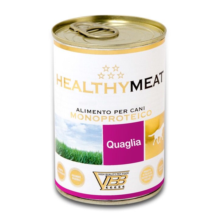 HealthyMeat Adult monoprotein křepelka 400 g