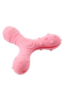 Hračka pes BUSTER Flex Star, růžová 13cm