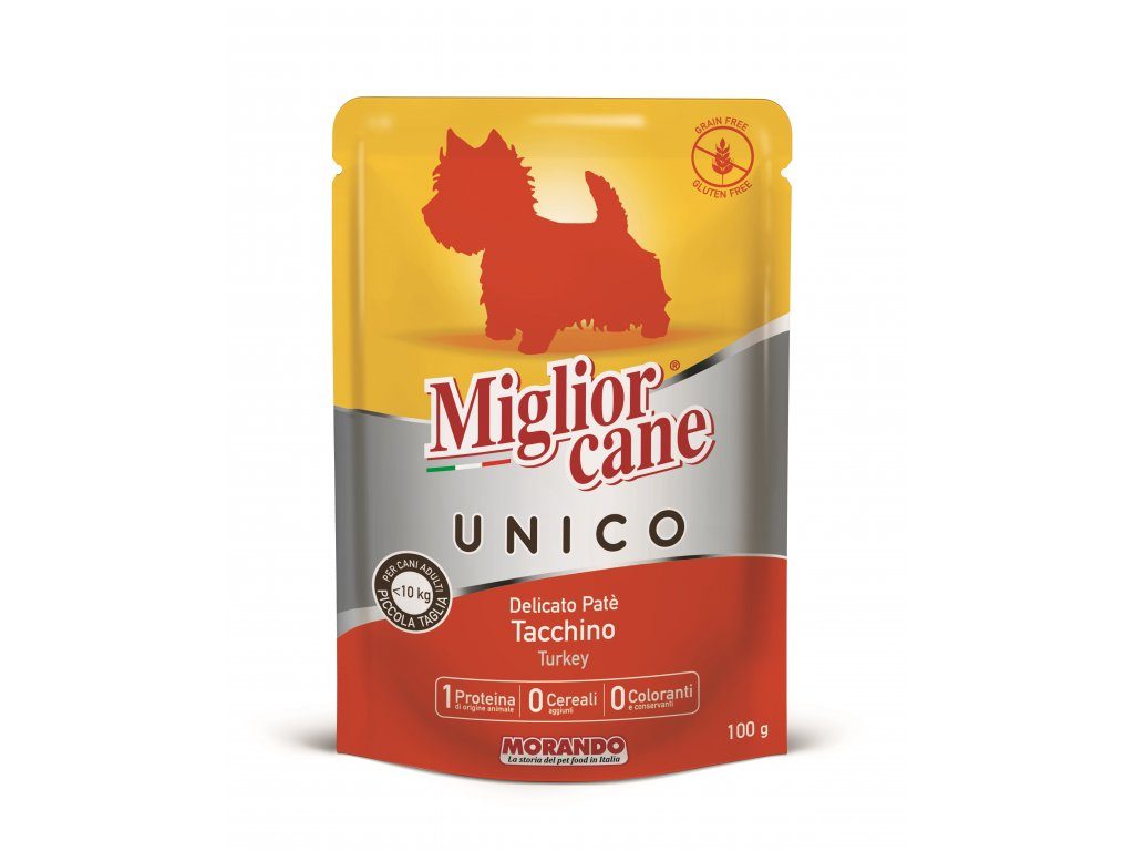 Miglior Cane Unico kapsička krůtí 100 g
