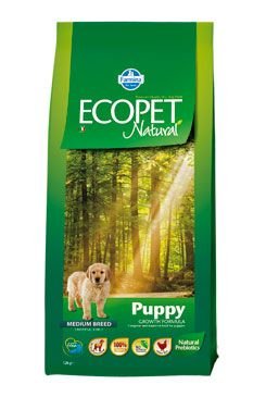 Ecopet Natural Puppy 12kg+2kg ZDARMA