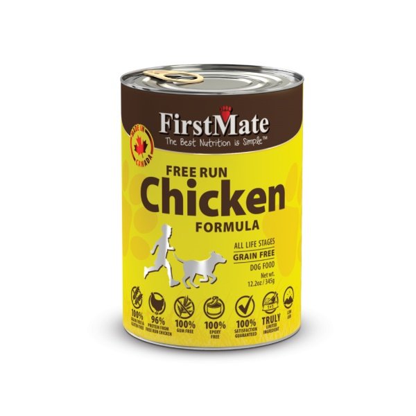 FirstMate Can Chicken Dog Food 345g