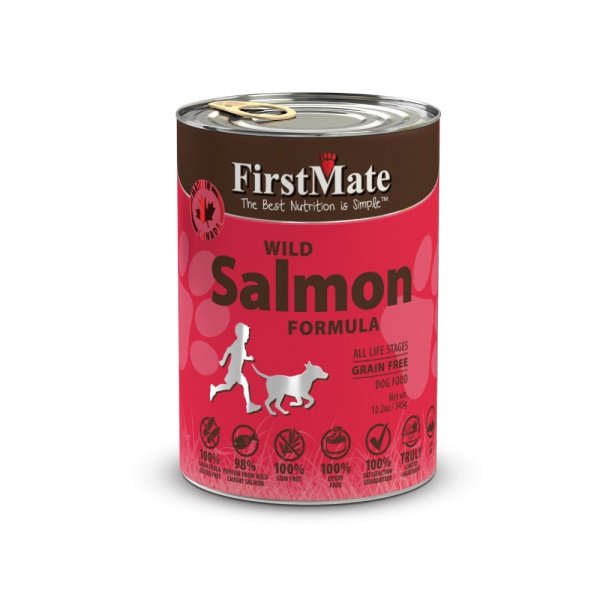 FirstMate Can Salmon Dog Food 345g