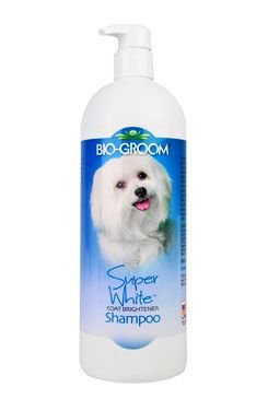 Šampon Bio-Groom Super White tónovací pes 946ml