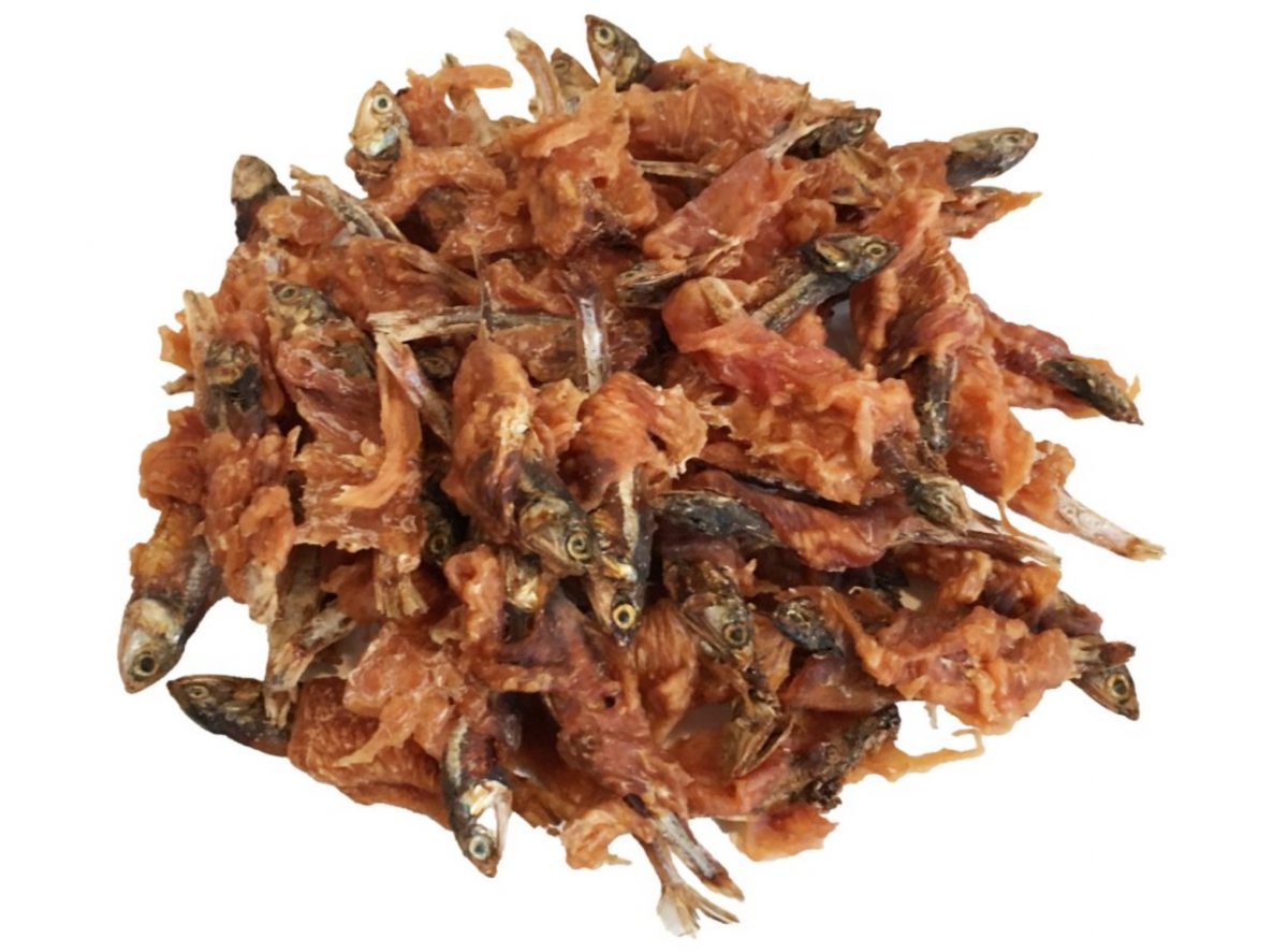 Rybička omotaná kuřecím masem 6 cm/250 g