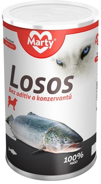 MARTY konz. pro psy - losos 1200 g