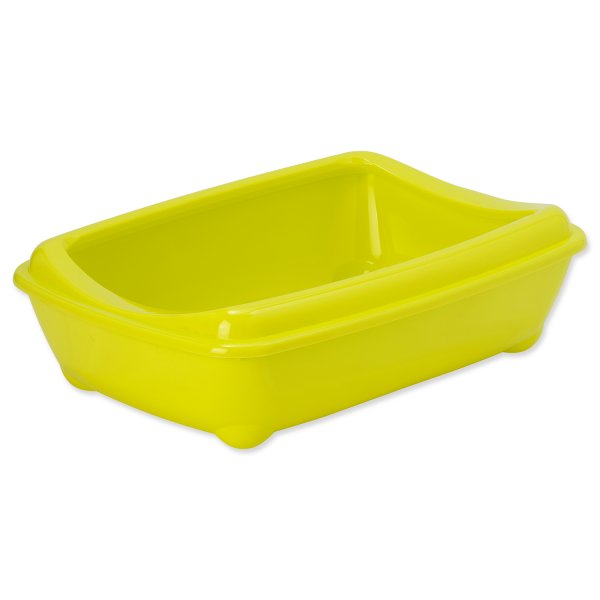 Toaleta MAGIC CAT Economy s okrajem žlutá 42 cm 1ks