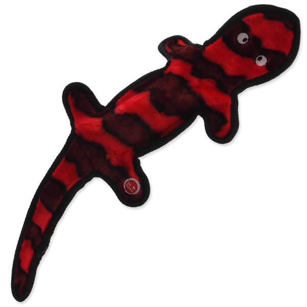 Hračka DOG FANTASY Skinneeez eXtreme ještěr červený 50 cm 1ks