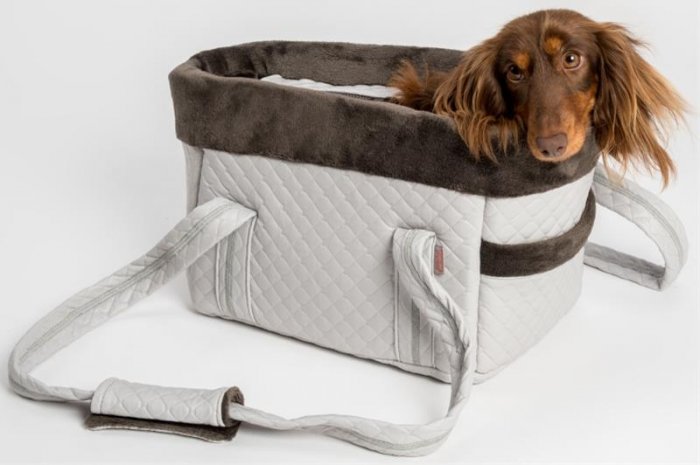 Transp.Taška softshell "Sisi LUX" smetanová 30 cm