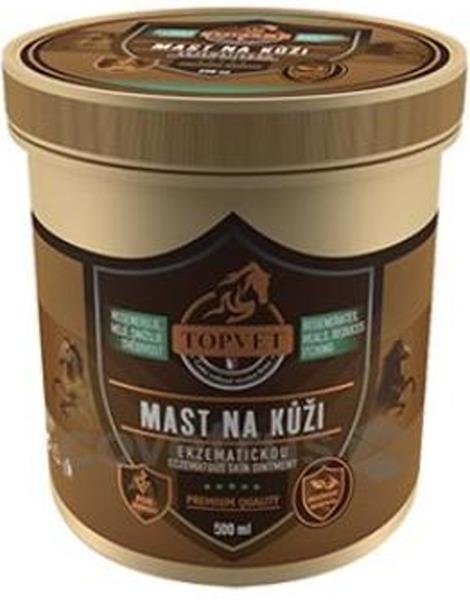 TOPVET Mast na ekzematickou kůži 500 ml