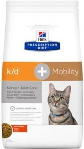 Hill´s Fel. K/D + Mobility Dry 2kg
