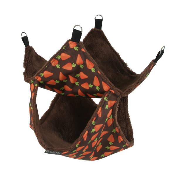 Dvojitá hamaka mrkev 35x35 cm