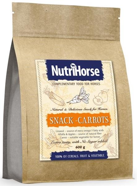 Nutri Horse Snack-Carrot 600g