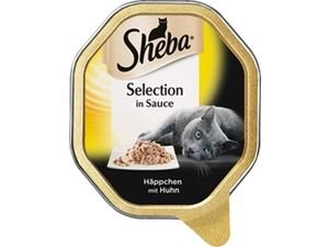 Sheba drůbeží kousky 85 g vanička