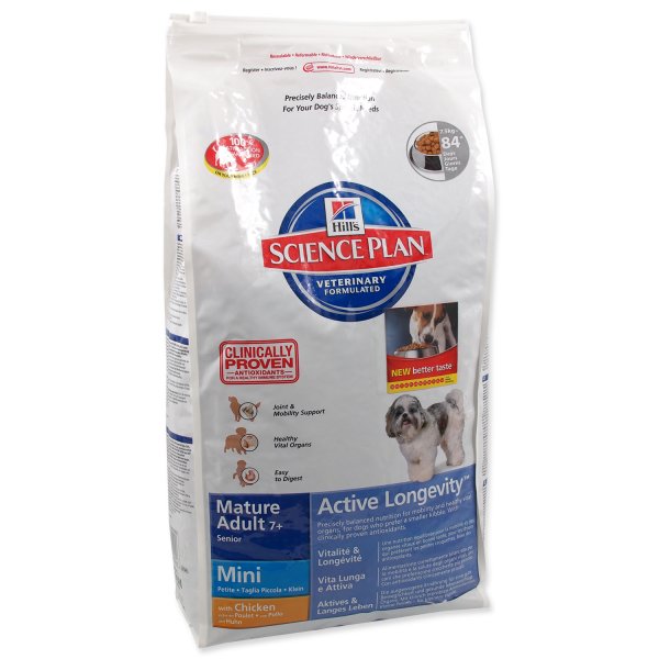 SP Canine Mature Adult Active Longevity Mini Chicken 7,5kg