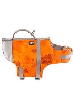 Vesta plavací Hurtta Life Savior 0-5kg oranžová camo