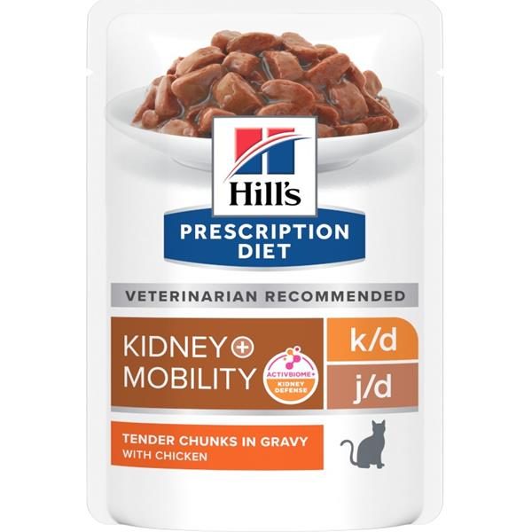 Hill´s Fel. K/D + Mobility kapsa (12x85g)