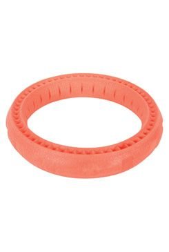 Hračka pes RING MOOS TPR POP 23cm lososová Zolux
