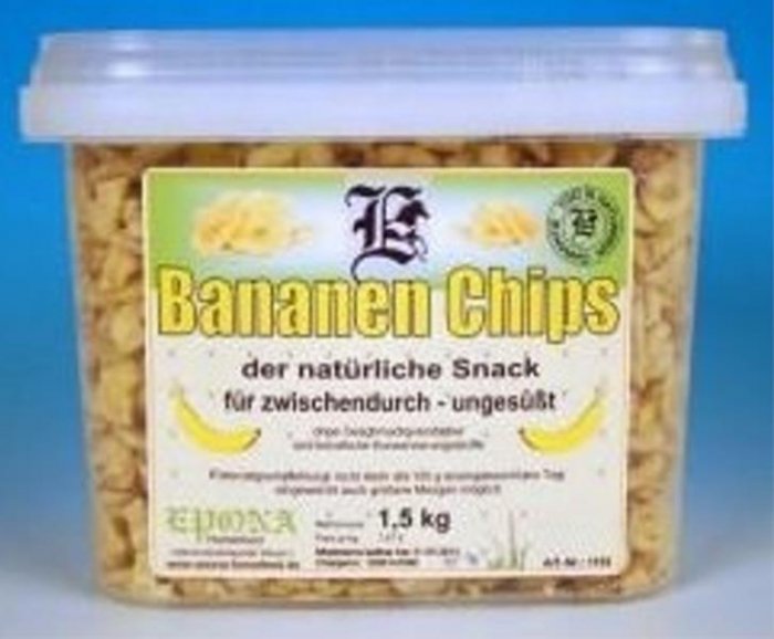 EPONA Bananen Chips - Sušené banány 1 kg