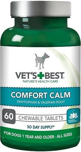 VET´S BEST Uklidňující žvýkací tablety pro psy, 60 tablet