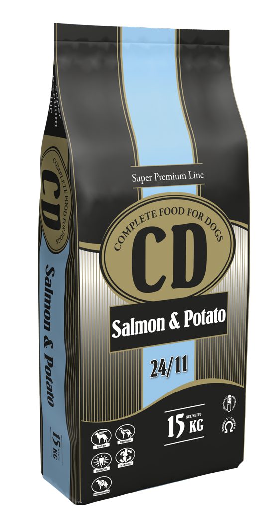 DELIKAN CD Salmon+Potato 15kg