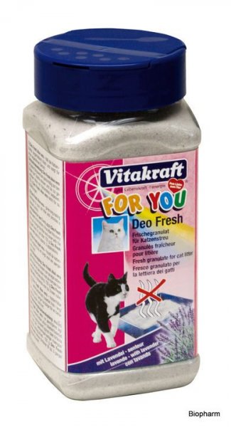 Vitakraft Cat For you Deo Fresh Levandule grn. 720g