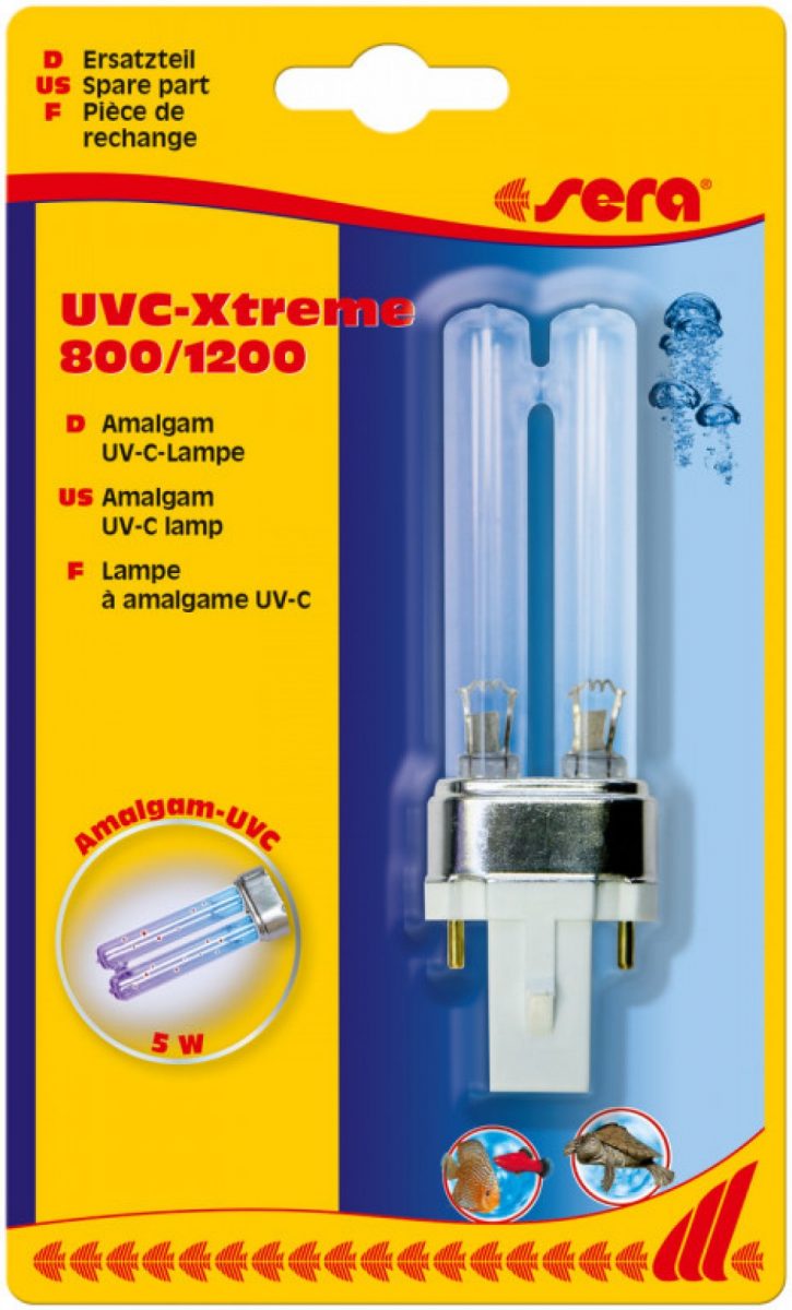 Sera UVC amalgámová lampa 5 W pro UVC Xtreme 800 a 1200