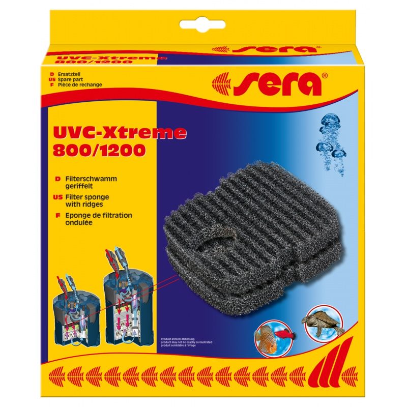 sera filtrační molitany žebrované pro UVC Xtreme 800 a 1200 2 ks