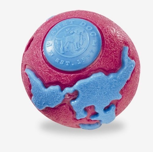 PLANET DOG hračka pro psa, Orbee-Tuff Lopta, modrá-růžová, velikost L