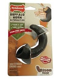 Hračka NYLAB Extreme Chew Horn Bison