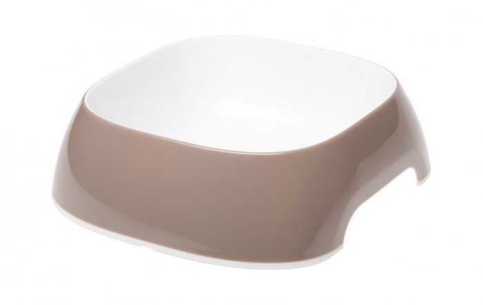 Miska plast GLAM MEDIUM 0,75l béžová FP