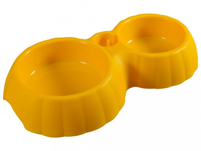 Miska Build double mix barev 31,5x18,3x5,3cm