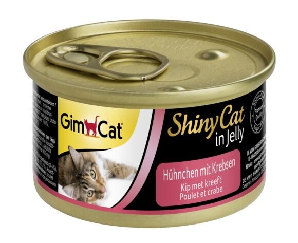 ShinyCat kuře + krab 70g