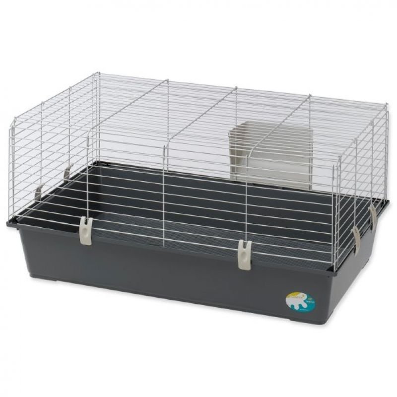 Klec králík 120 Rabbit - šedá, bez výbavy Ferplast 118 x 58,5 x 49,5 cm