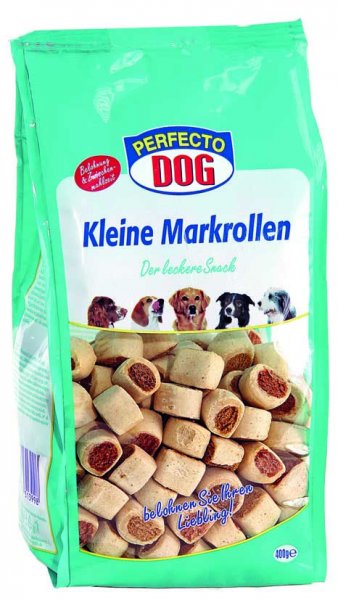 Perfecto Dog sušenky malé Markrollen 400g