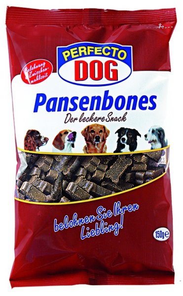 Perfecto Dog hovězí kostičky 150g