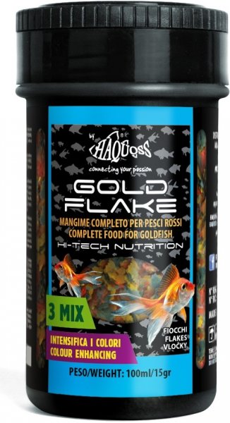 Haquoss Gold kompletní krmivo pro studenovodní ryby 100ml
