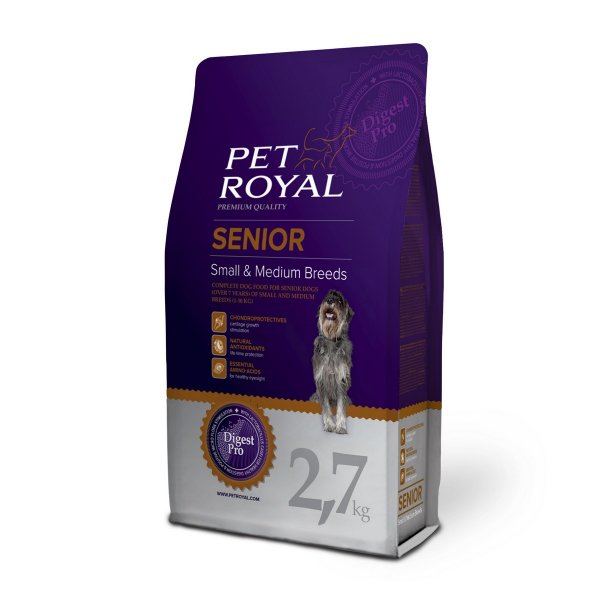 Pet Royal Senior Small & Medium breed 2,7 kg