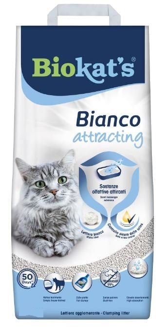 Podestýlka Biokat´s BIANCO Attracting 5kg