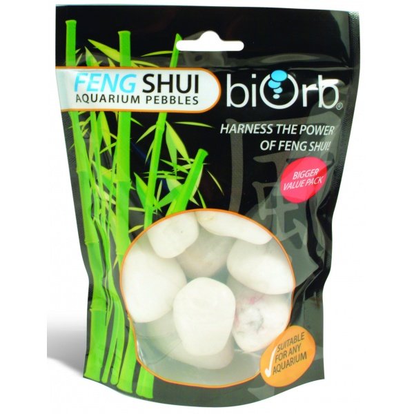 Biorb Feng Shui oblázky mramor bílé