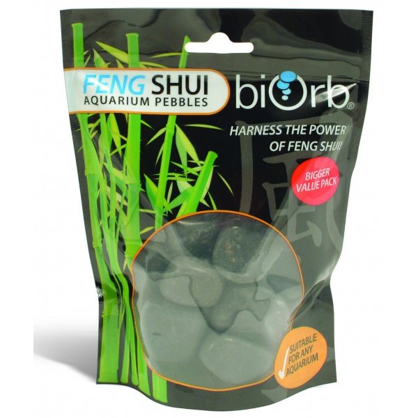 Biorb Feng Shui oblázky mramor černé