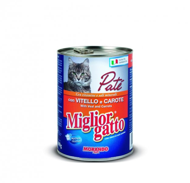 Miglior Gatto telecí a mrkev 405 g