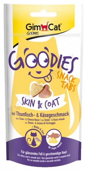 Gimcat Goodies skin and coat tabs 40g