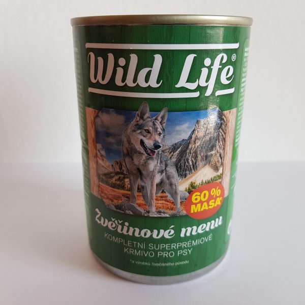 Wild Life superpremium pate se zvěřinou 400g