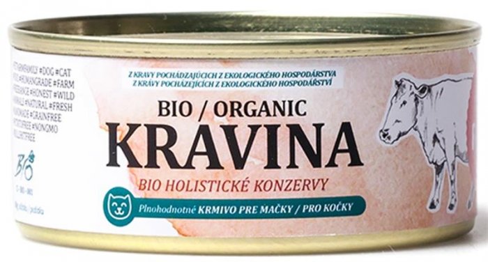 PFF konz. BIO pro kočky hovězí 100 g