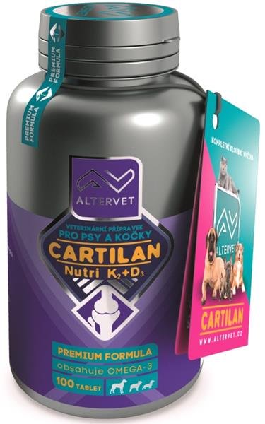 Cartilan nutri K2+D3 100tbl.