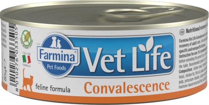 Vet Life Natural Cat konz. Convalescence 85g