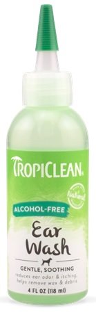 TropiClean Kapky na čištění uší (bez alkoholu) 118 ml
